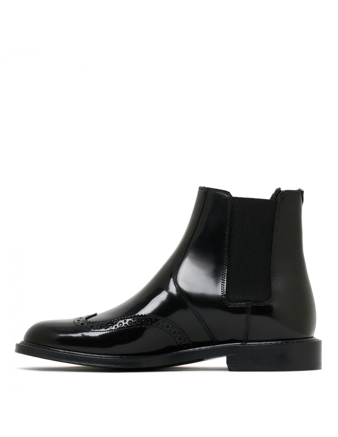 Army black Chelsea boots