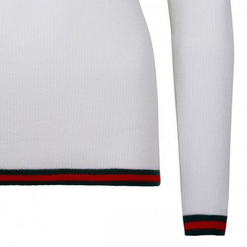 Cashmere and silk polo top 2