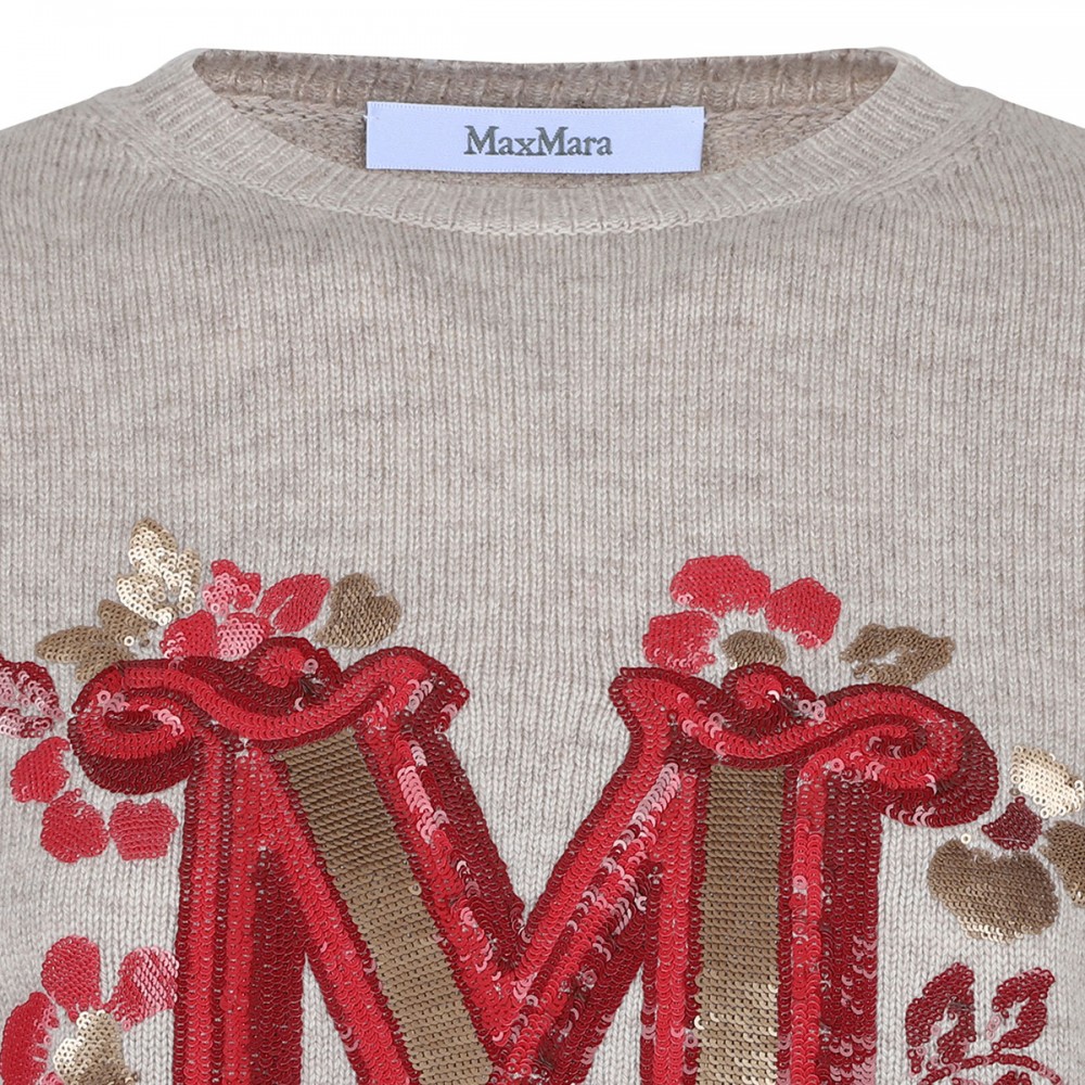 Quota wool and cashmere blend sweater