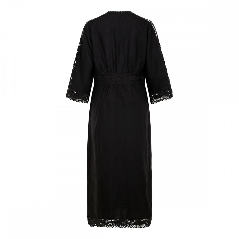 Veona black long dress
