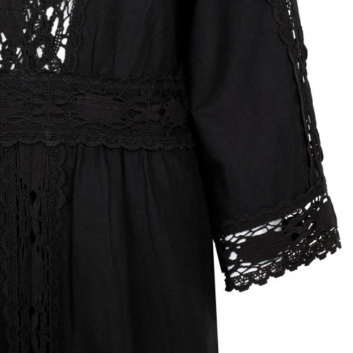 Veona black long dress 2