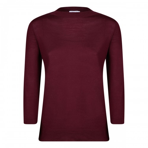 Bordeaux wool top