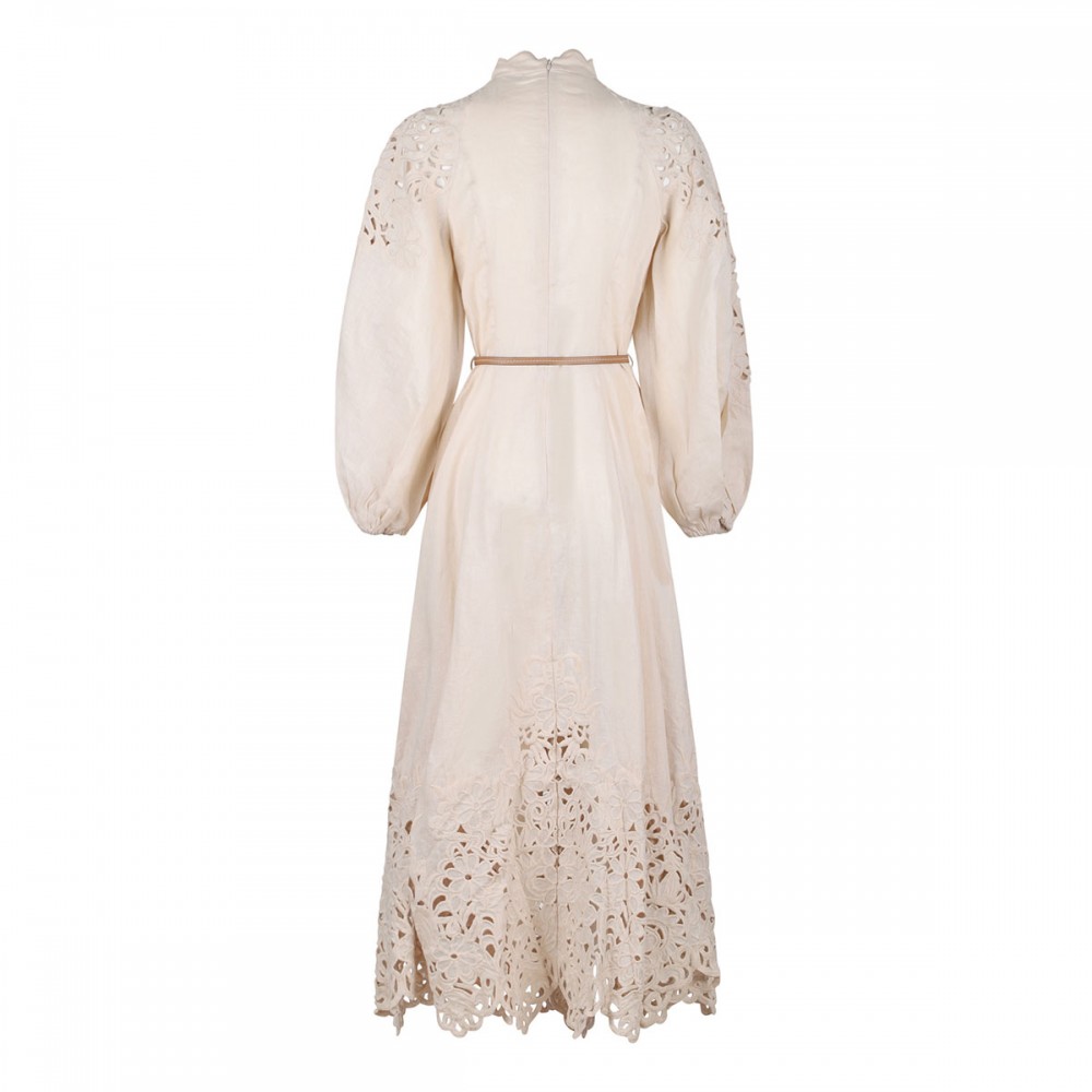 Wylie Embroidered billow dress