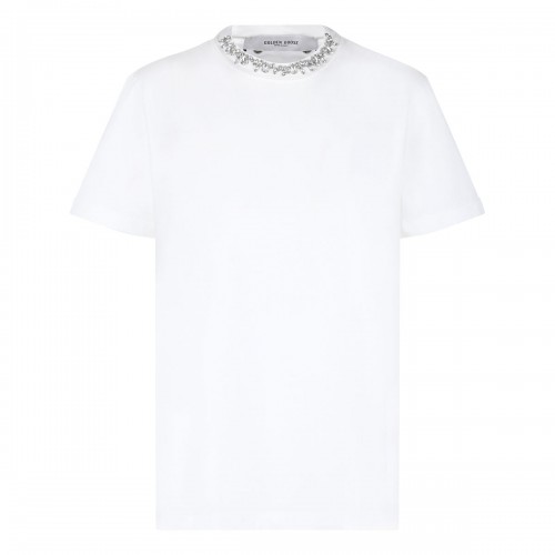 T-shirt with crystals