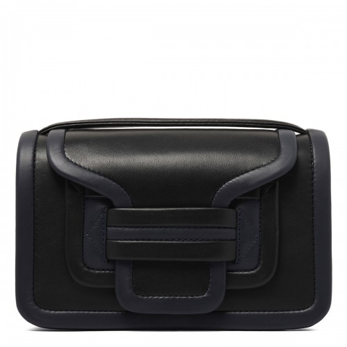 Alpha black and navy handbag