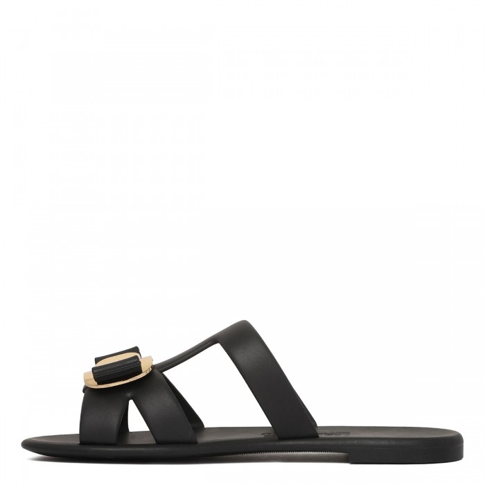 New Vara plate strappy slide sandals