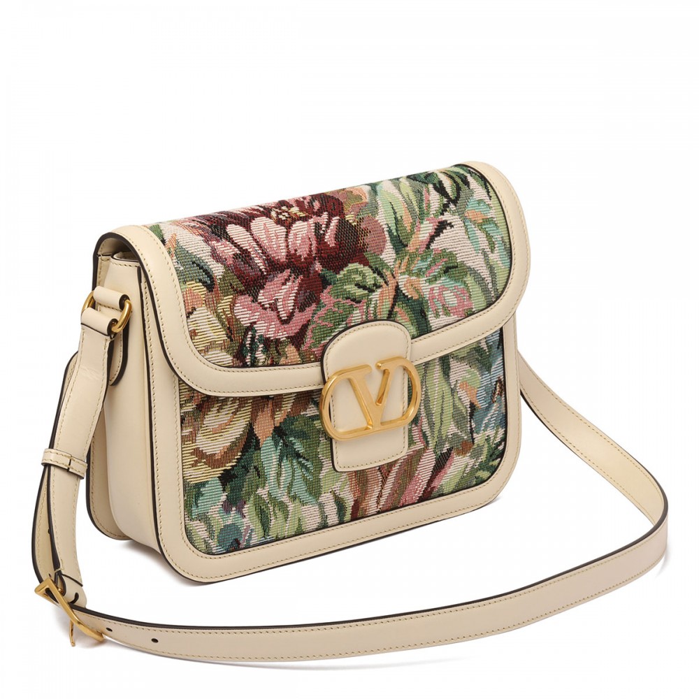 9TO5 jacquard shoulder bag