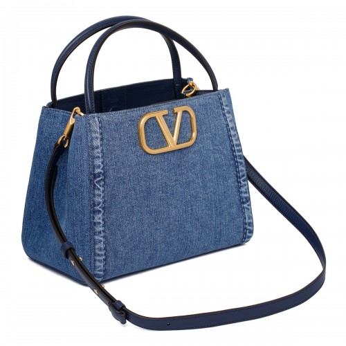 Alltime medium denim handbag 2