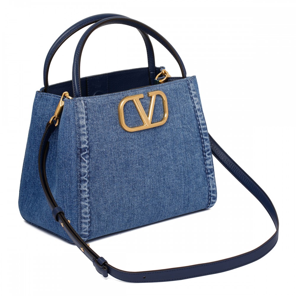 Alltime medium denim handbag