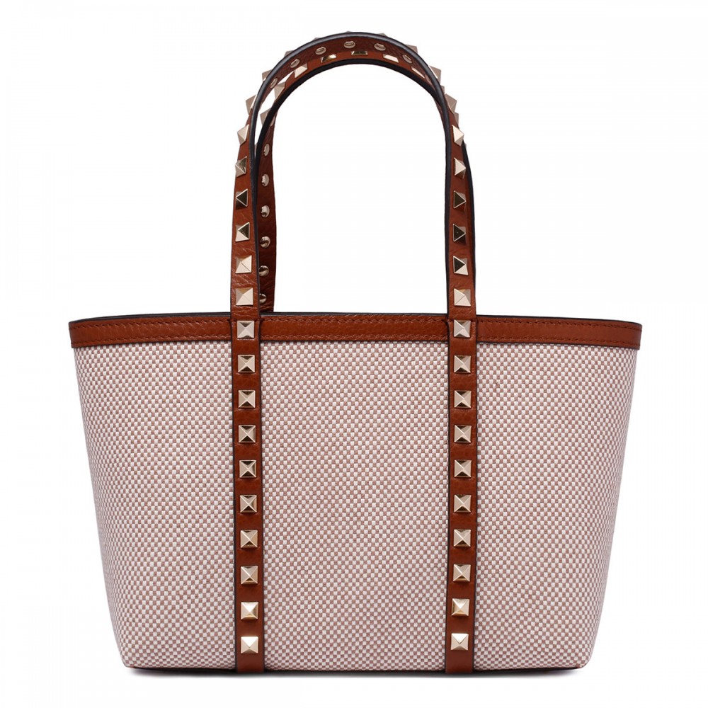 Rockstud mini tote bag