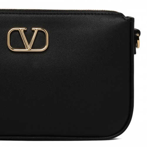 Black leather mini bag 2