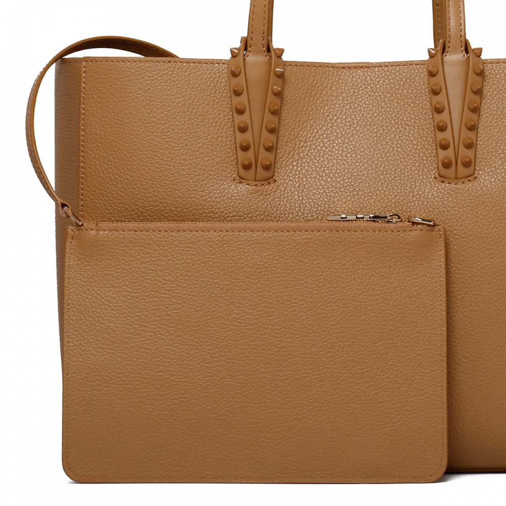 Cabata small leather tote bag