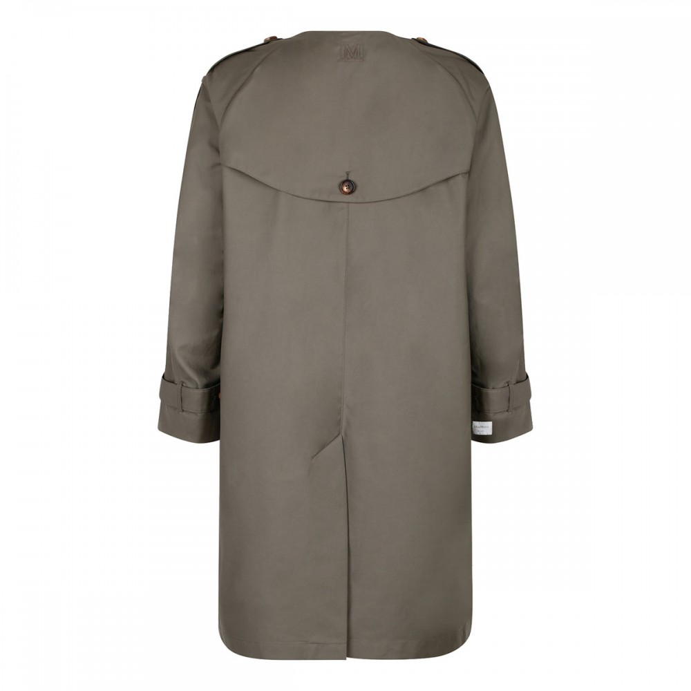 Jasmine water-repellent trench coat