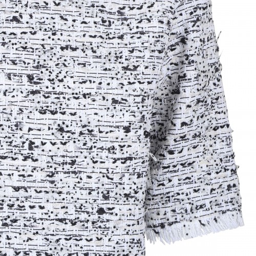 Bouclé tweed T-shirt 2