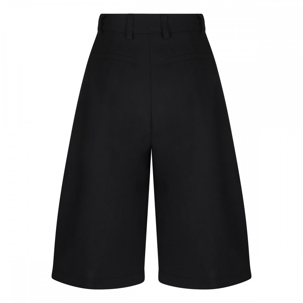 Brenda viscose blend bermuda pants