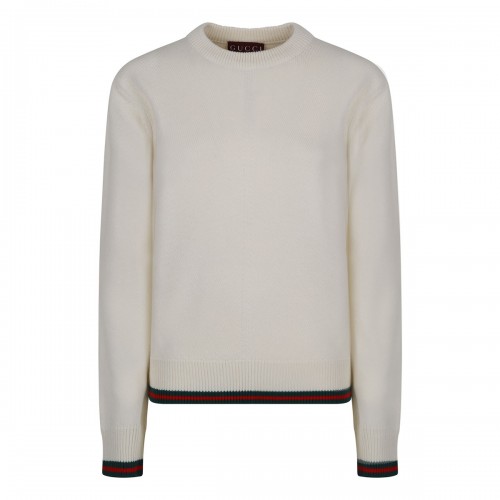 Wool and cashmere sweater