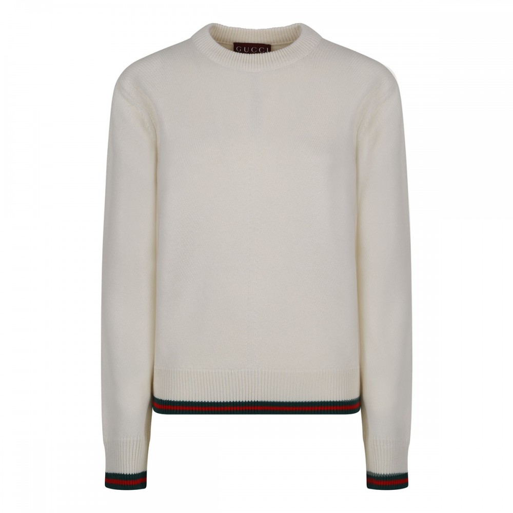 Wool and cashmere sweater