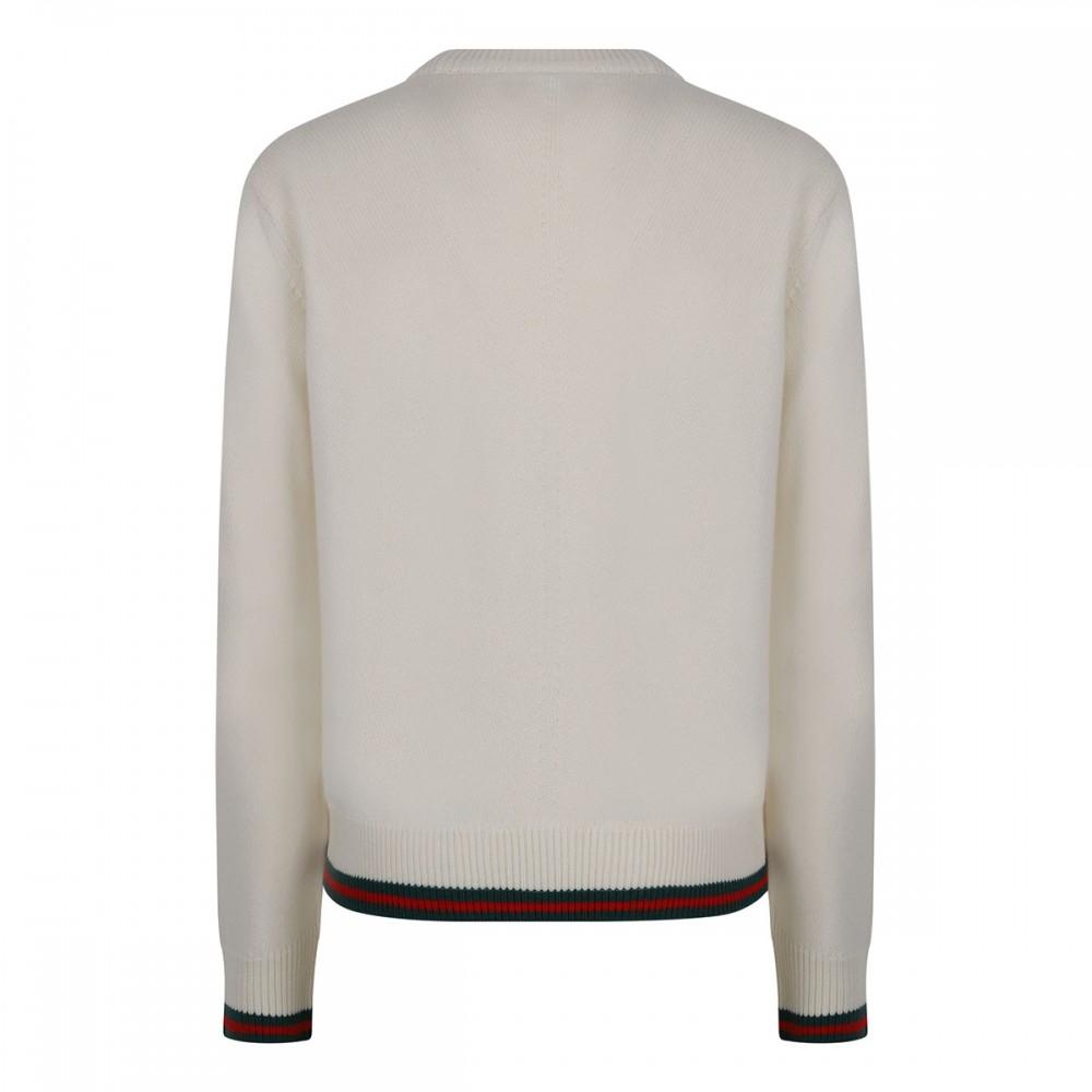 Wool and cashmere sweater