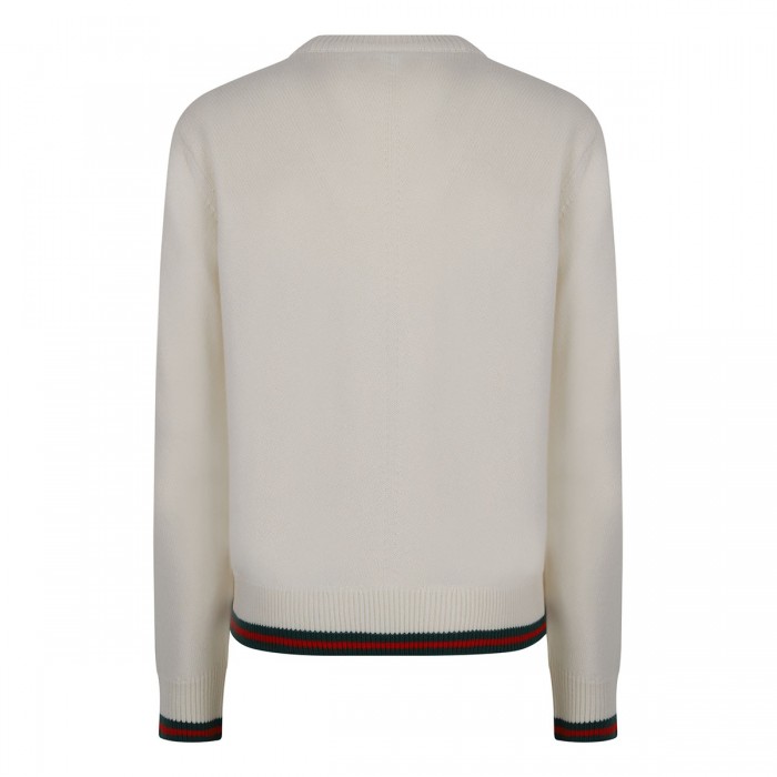 Wool and cashmere sweater