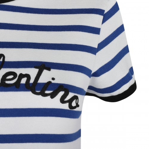 Striped cotton jersey T-shirt 2