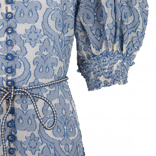 Wylie Lantern midi dress 2