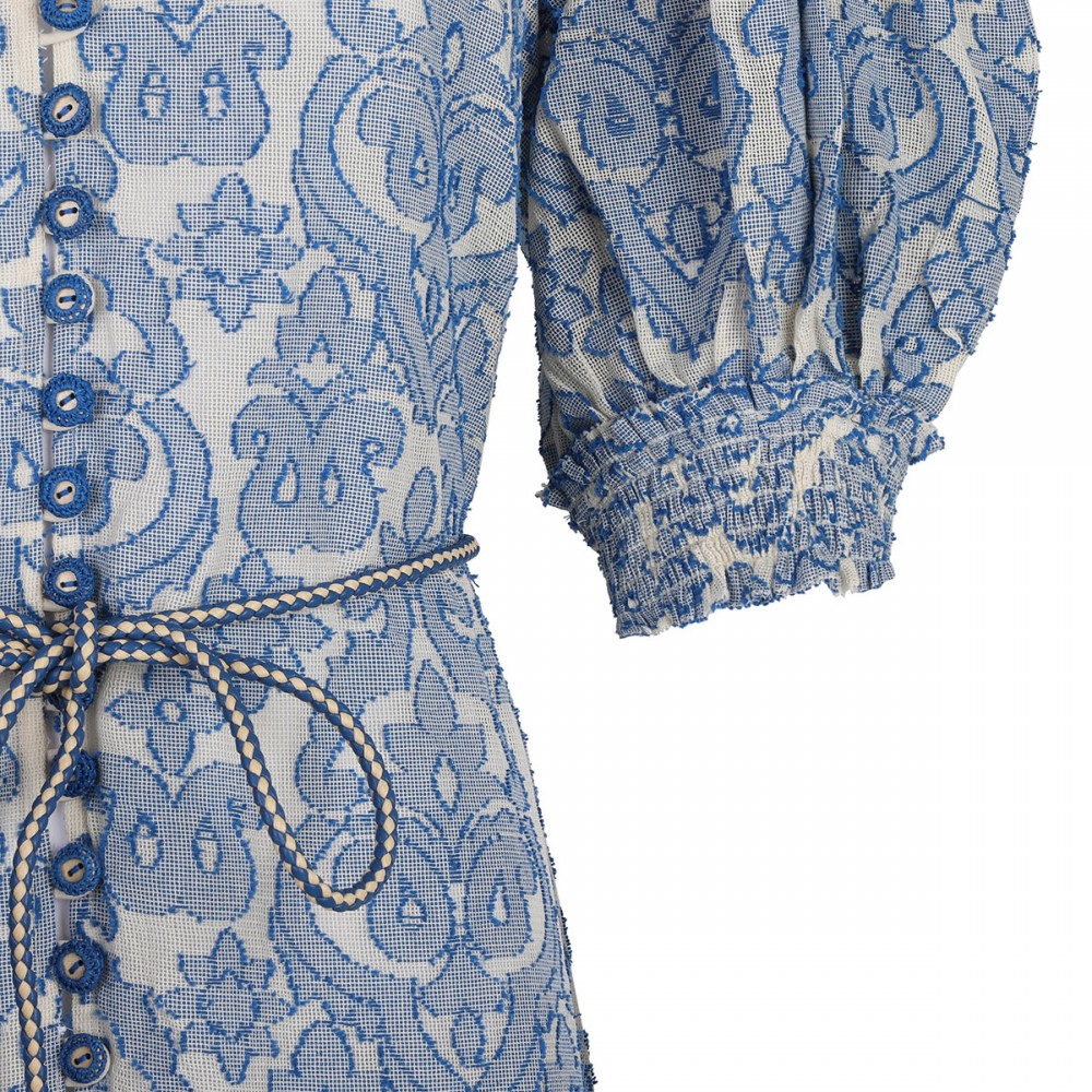 Wylie Lantern midi dress