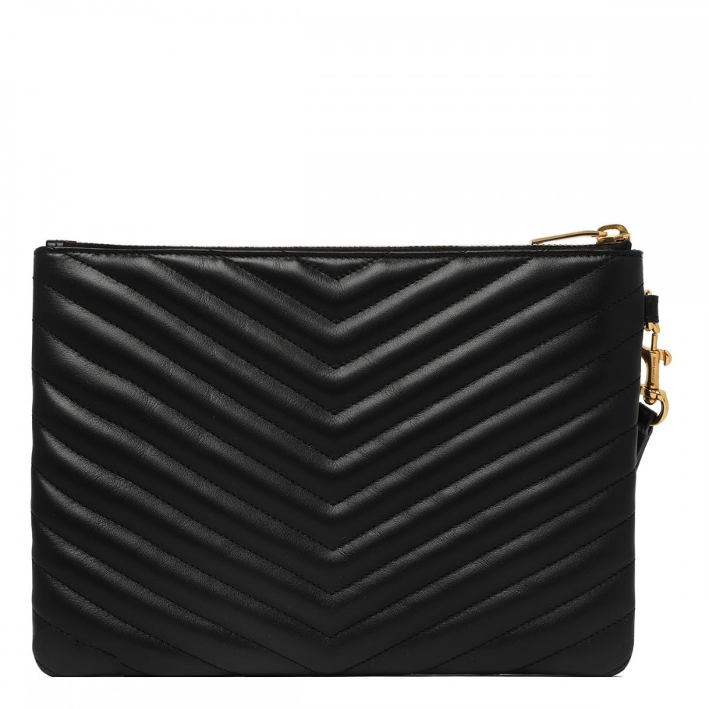 Cassandre matelassé A5 pouch