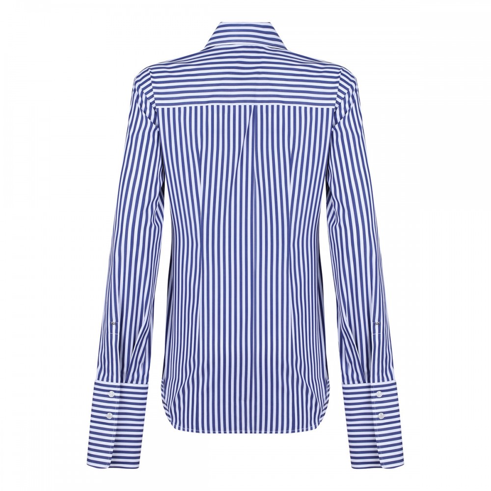 Conio striped poplin shirt