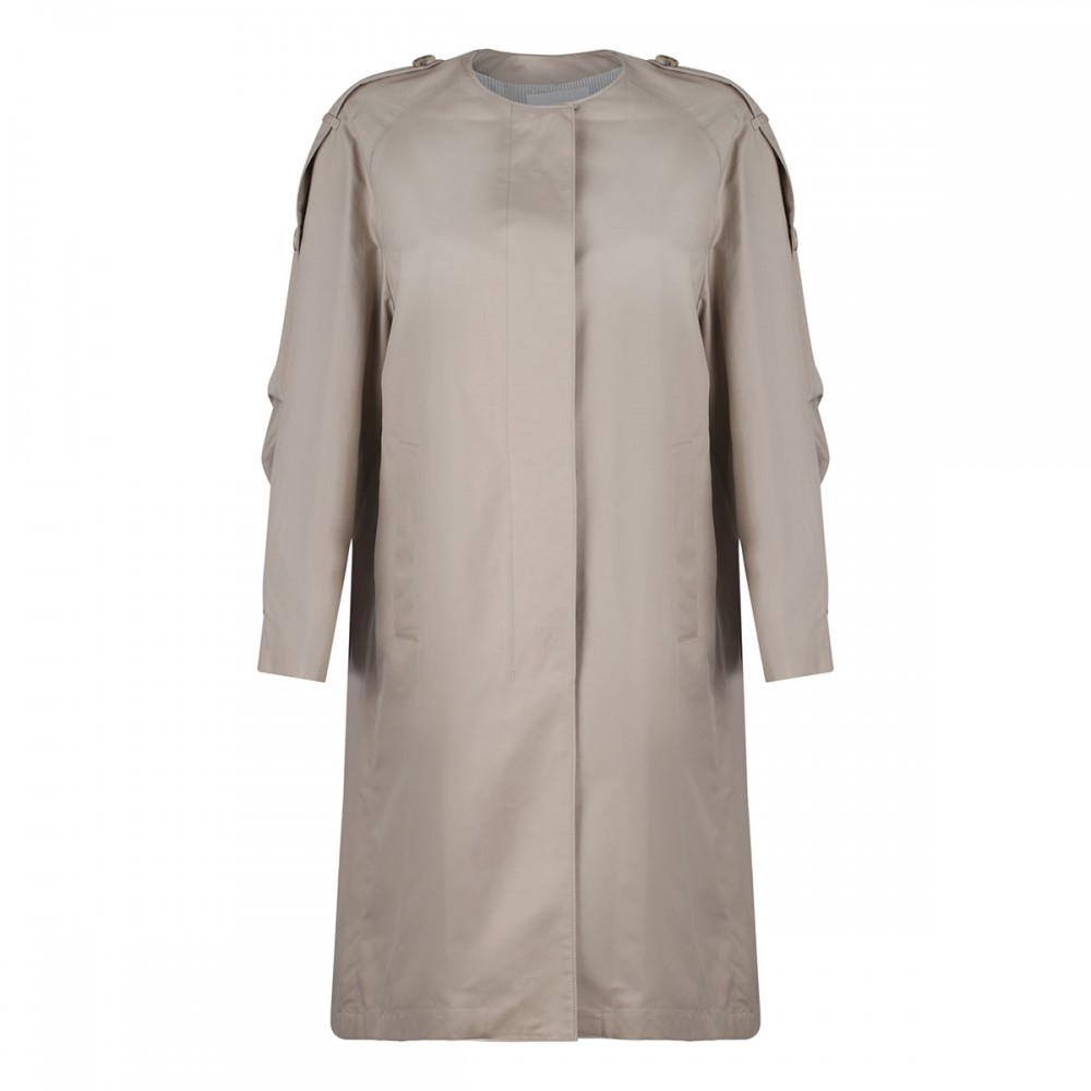 Jasmine water-repellent trench coat