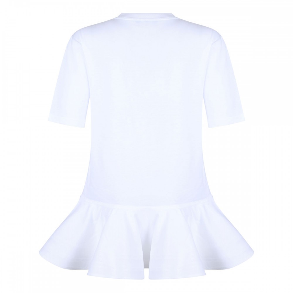 Peplum white T-Shirt