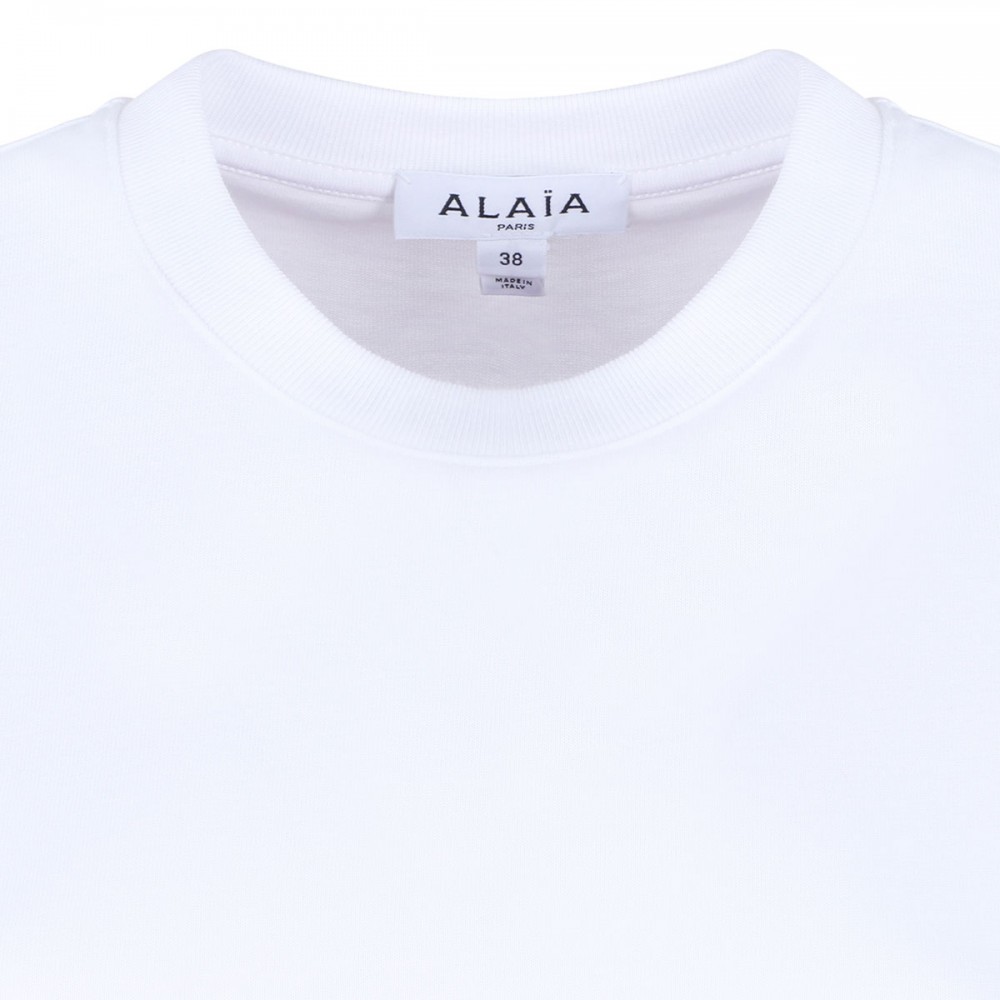 Peplum white T-Shirt