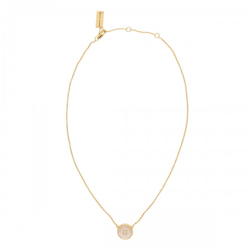 The Button pendant necklace