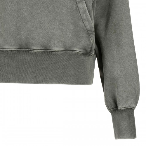 Logo cotton jersey hoodie 2