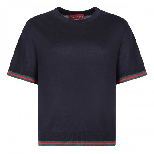 Cashmere silk blend top