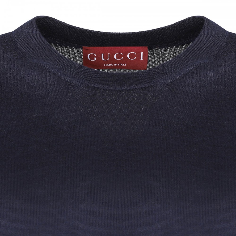 Cashmere silk blend top