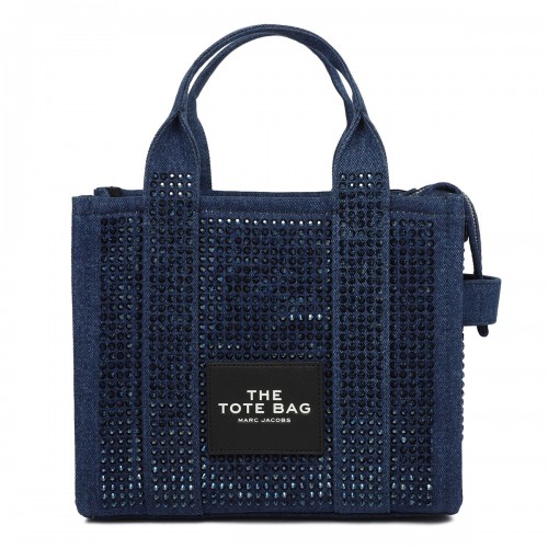 The Crystal Denim small tote