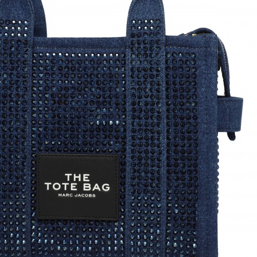 The Crystal Denim small tote 2
