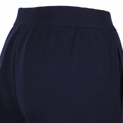 Navy blue wool pants 2
