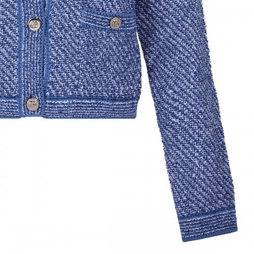 Light blue cotton cardigan 2