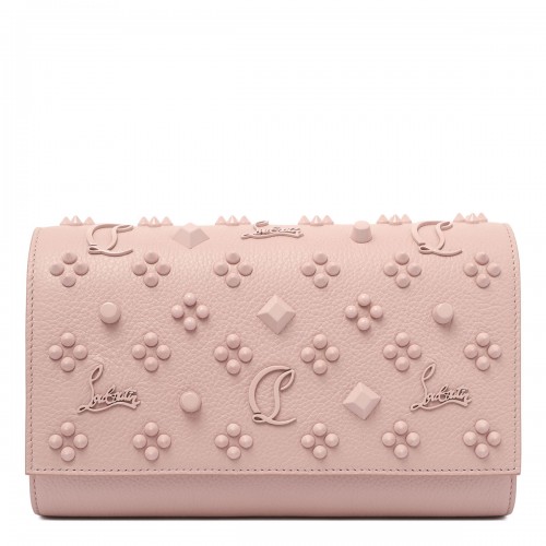 Paloma leather clutch