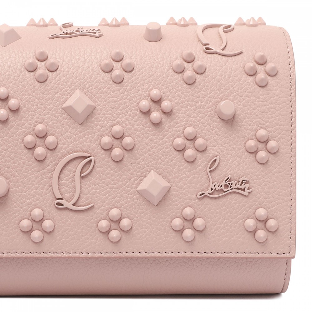 Paloma leather clutch