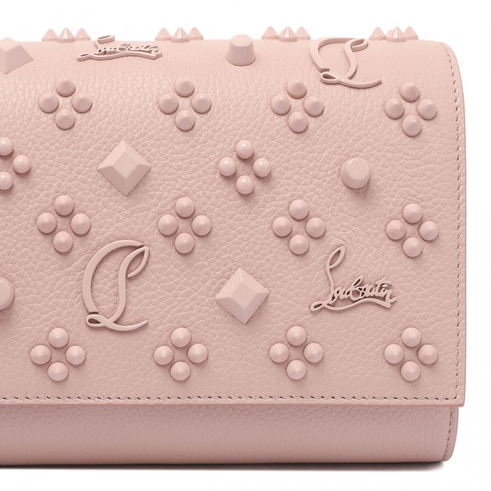 Paloma leather clutch