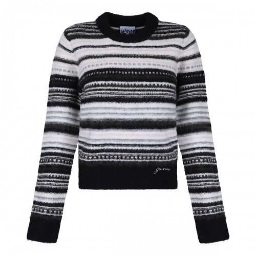 Striped wool sweater