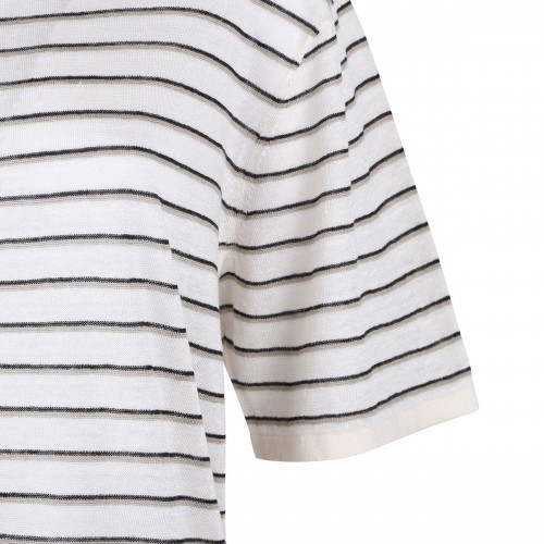 Striped boyfriend Tee 2