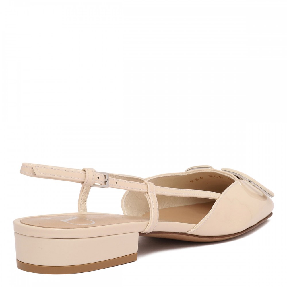 VLogo signature ballerinas