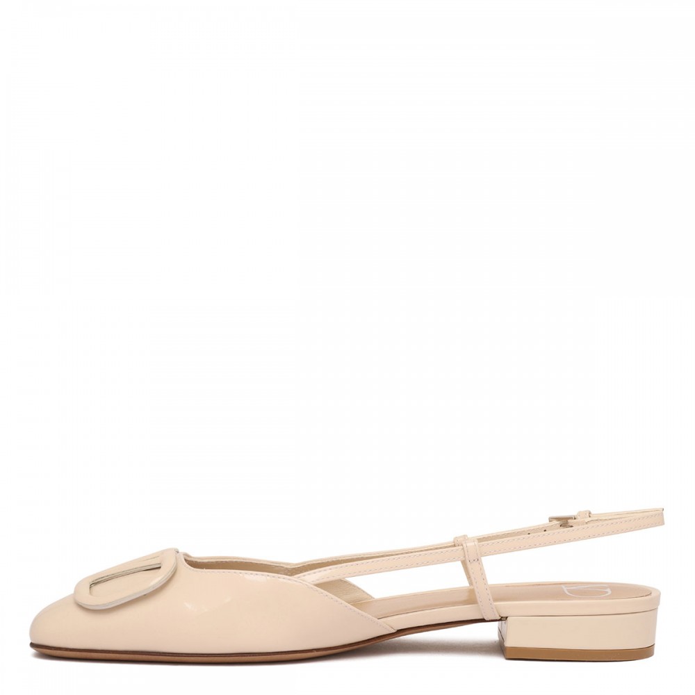 VLogo signature ballerinas