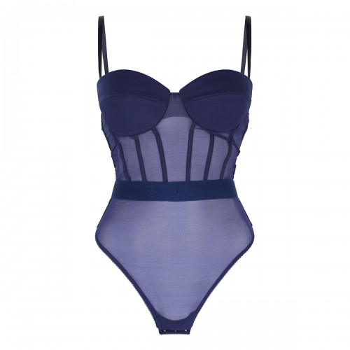 Oltremare blue bodysuit