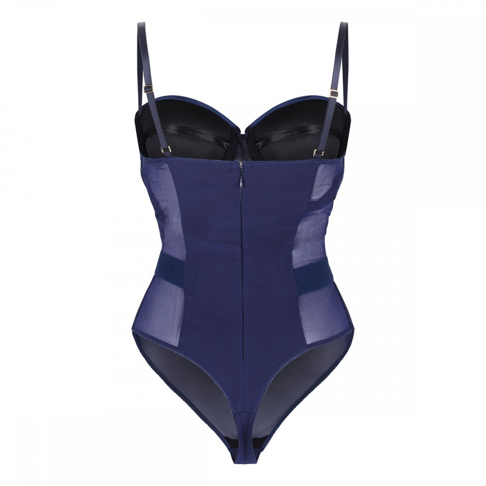 Oltremare blue bodysuit