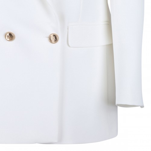 White crepe blazer 2