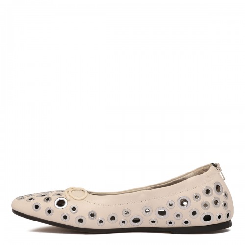 Amy leather ballerinas 2